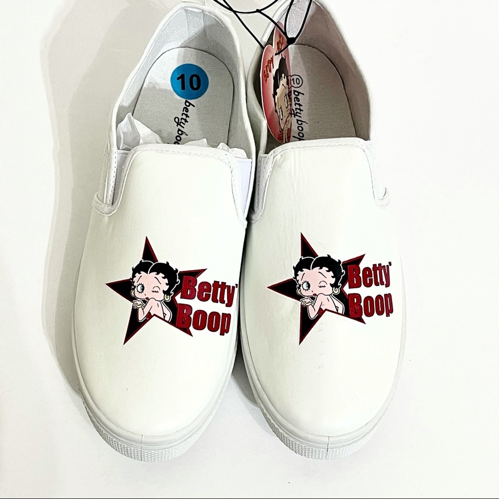 Betty Boop Z-Slip on star shoes Size 10 - Picture 3 of 14